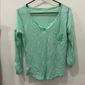 Express long sleeve- mint